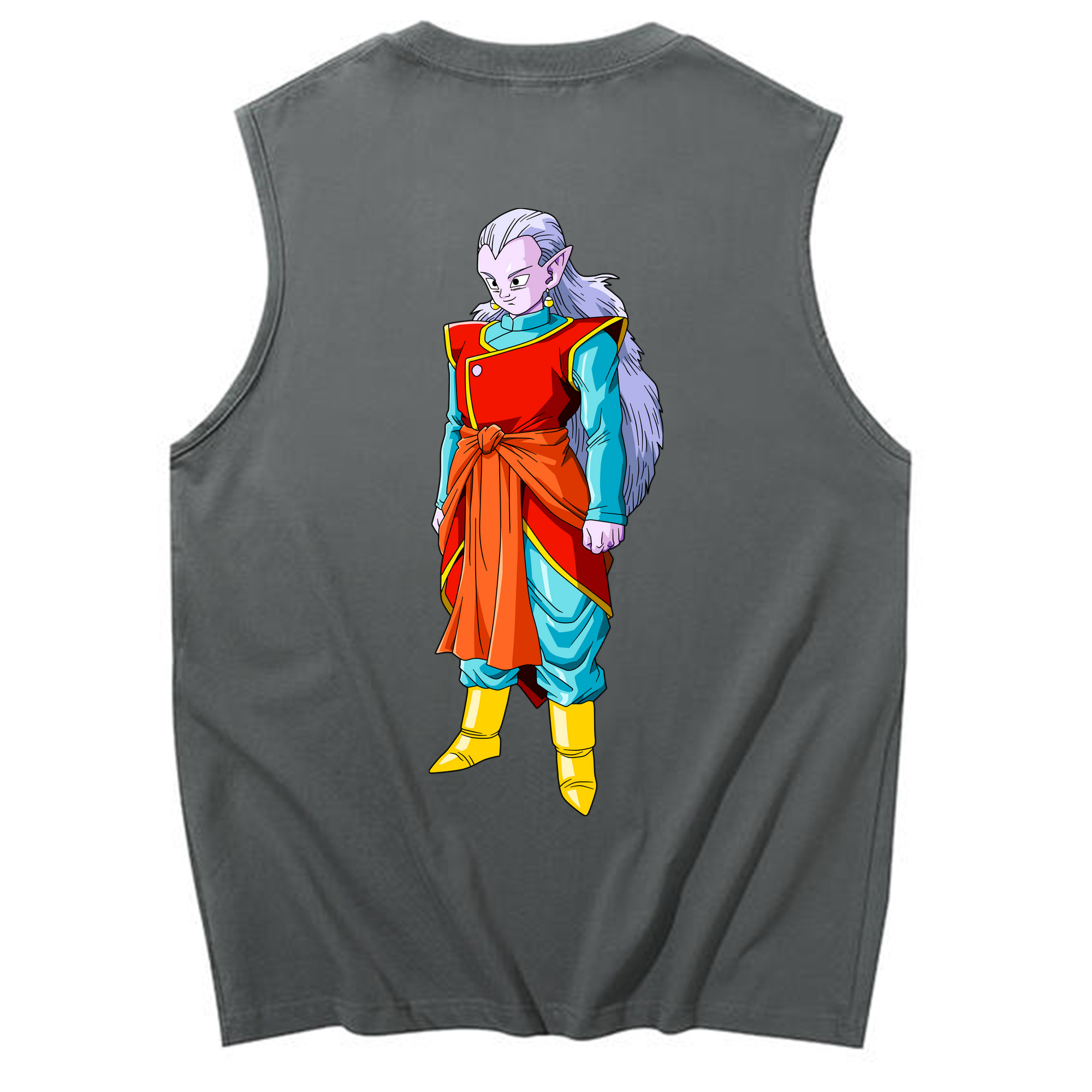 （画像用） ドラゴンボール DRAGON BALL コットン100％タンクトップ（背面プリント）